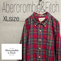 《USED》Abercrombie&fitch チェック ネルシャツ 《古着》