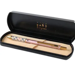 MHR0121 美品 DAKS ダックス ブリーズ3 複合ボールペン 2色ボールペン シャープペンシル ケース入り ピンク×ゴールド 筆記確認済み