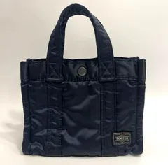 ✨HEAD PORTER トートバッグ アイアンブルー　ダークブルー　ポケット✨ ポーター「アイアンブルー」限定コラボバッグが伊勢丹新宿店に