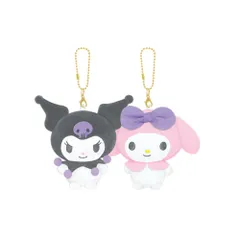 ☆ マイメロディ/クロミ ☆ キャラクター ニコぬいキーホルダー ニコぬいキーホルダー キーホルダー ぬいぐるみ ニコイチ ペア キーリング おそろい 友達 チャーム キャラクター グッズ ボールチェーン マスコット 動物 磁石 かわいい 小学生