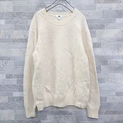 UNIQLO ウール100%ニット クルーネックセーター 07471