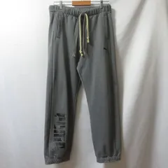 古着 レディースL PUMA/プーマ スウェット ロングパンツ スポーツ カジュアル グレー 831224