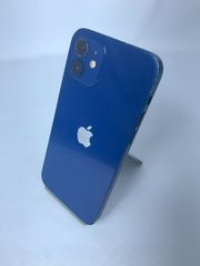 【中古・バッテリー劣化・背面キズ有・フレームキズ有】iPhone 12 128GB ブルー simロック解除済