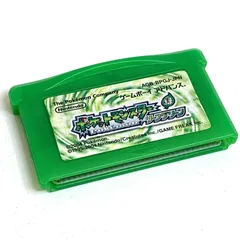 【現状品】Nintendo GAME BOY ADVANCE ソフト ポケットモンスター リーフグリーン ニンテンドー ゲームボーイアドバンス ポケモン 緑 GT