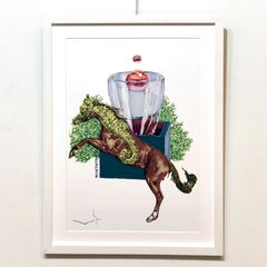 【原画】『人は芥虫、芥虫』(ひとはごみむし、あくたむし 原画】『人は芥虫、芥虫』(ひとはごみむし、あくたむし