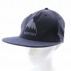 バートン BURTON キャップ 野球帽 帽子 ロゴ コットン 黒 ブラック /UY7のサムネイル