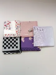 ハンカチ５枚まとめ売り　　　　　3-1set