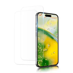 【特価商品】アイフォン15 専用 高透過率 ガラスフィルム 指紋防止 いphone15 フィルム 極薄タイプ アイホン15 保護フィルム 保護 がらす 浮かない あいふおん15 強化 ふぃるむ iPhone15 画面 液晶 保護 シート 気泡ない【2枚入り】