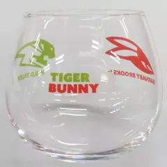 【中古】マグカップ・湯のみ ワイルドタイガー＆バーナビー・ブルックスJr. ラウンドグラス 「TIGER ＆ BUNNY 2 POP UP SHOP in マルイ」