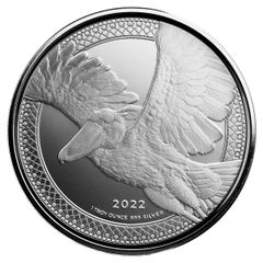 1oz 銀貨 2022年 ホワイトタイガー 5セディ - メルカリ