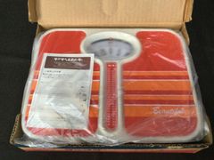 か58 新品未使用　昭和レトロ　TANITA タニスター体重計　ラインＲ　当時物　レトロ