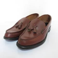 美品 REGAL リーガル 2253 レザー タッセルローファー 25.5cm EE ブラウン メンズ 古着 中古 USED