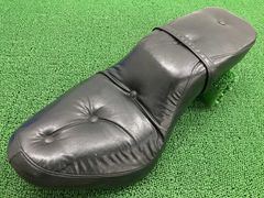 ハーレーダビッドソン用 ダブルシート フリンジ・スタッズ付き 当時物 