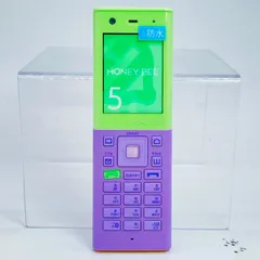 WILLCOM HONEY BEE 5 グリーン&パープル モックアップ 模型のサムネイル