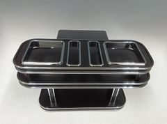 フリード　フロントテーブル　Sライン　ブラックウッド　BKxフルメッキ One Creation フリード フロントテーブル Sライン ブラック