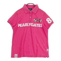 【一回着用】パーリーゲイツ ポロシャツ レディース　size1 サイズ：1 PEARLY GATES パーリーゲイツ 30周年モデル 半袖