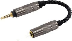3APLUS ADM23 変換ケーブル バランス接続ケーブル 2.5mm四極 オス⇔3.5mm三極ステレオ メス( 2.5mm 4極バランス（オス）⇔3.5mm)
