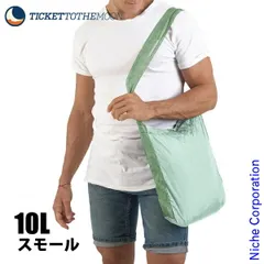 【新品】 チケットトゥザムーン  エコバッグ スモール 41076 アウトドア バック ミント/ジェードグリーン 10L コンパクト ハンドバッグ