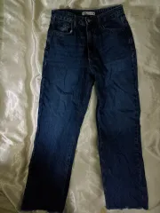 中古品/小包 ZARA(ザラ) ZARA ボヘミアン カッティングフィット デニム ジーン