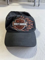 【アメリカ古着】Harley Davidson ハーレーダビッドソン キャップ 【サイズ：L/XL】