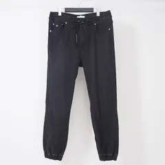 △カルバンクライン CALVIN KLEIN 現行 デニム ジョガー パンツ  M ブラック メンズ  正規品 4-ZH027