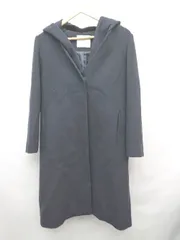 ◇ URBAN RESEARCH DOORS 2WAY フロントボタン シンプル 長袖 コート サイズONE ブラック レディース P  【1308240005540】