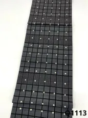 全通 洒落袋帯 ますいわ屋扱い 紬地 ドット モノトーン 正絹 ガード加工済 Q1113