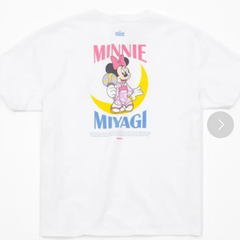 ミニーマウス 宮城県デザイン Tシャツ レディース 綿100%