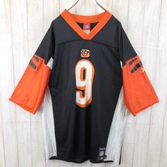 Reebok リーボック NFL シンシナティ ベンガルズ アメフト ゲームシャツ ユニフォーム