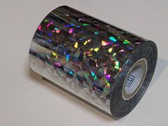 【正規品】シルバーダイヤホログラム　熱転写シート