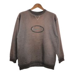 90年代 NIKE ナイキ フェード ブートレグ スウェット スポーツ ロゴ ブラウン(メンズ M)中古 古着 T3282
