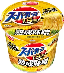 エースコック スーパーカップ1.5倍 みそラーメン ×12個のサムネイル
