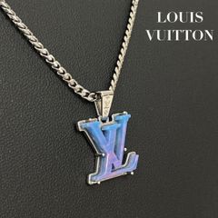 極美品】ルイヴィトン M00907 コリエ LV チェーン ネックレス 喜平