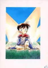 （購入前に枚数コメント）名探偵コナン　サイン色紙　複製原稿　複製原画 名探偵コナン』複製ミニサイン色紙の通販 by トラ's shop｜ラクマ