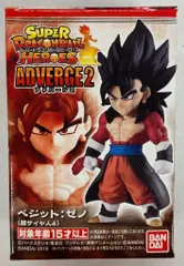バンダイ スーパードラゴンボールヒーローズアドバージ2 ベジット:ゼノ (超サイヤ人4)