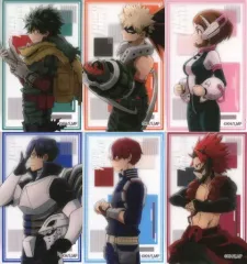 【中古】キャラカード Match-up! クリアカードセット(6枚組) 「僕のヒーローアカデミア」