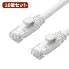 【新品】 10個セットエレコム LANケーブル/CAT6A/スタンダード/2m/ホワイト LD-GPA/WH2X10