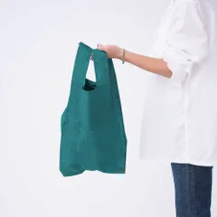 ☆ check.green ☆ 392plus m ポケット収納エコバッグ S エコバッグ 折りたたみ コンパクト エコバック 392 plus m S ショッピングバッグ お買い物バッグ お買い物バック おりたたみ 折り畳み サブバッグ サブバック おしゃれのサムネイル