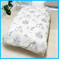 【最短発送】リビング グッズ ホワイト キャラクター ディズニー 綿100 150x210cm ミッキーマウス 4621358 シングル 掛け布団カバー モリシタ MORIPiLO