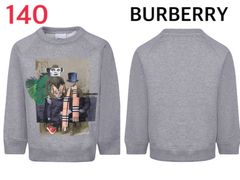 BURBERRY バーバリーロンドン イングランド　キッズ　トレーナー　10Y 140cm グレー　ノバチェック　ハロウィン
