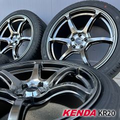 KENDA トヨタ 86 スバル BRZ タイヤホイール 4本セット 1台分 ケンダ KENDA KR20 【フロント 225/40R18】【リア 235/40R18】Acht6 アハト6