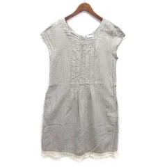 【未使用】シュシュドママン 麻ロングワンピース　リネン100% 黒　フリー 2025年最新】シュシュドママン ワンピースの人気アイテム - メルカリ