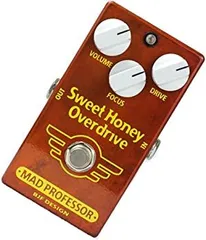 【FCOD】自作スイートハニー・オーバードライブ/赤/9〜18V電源対応 Mad Professer Sweet Honey Over Drive SHOD | 自己満機材レビュー