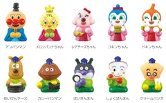 あつまれアンパンマンP80 ひなまつり 指人形　雛人形　ひな祭り　フルコンプ 新品