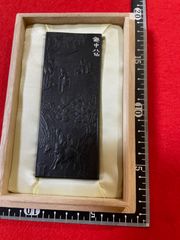 古梅園　創業西暦1577年老舗墨舗『飲中八仙』漆墨　最高級油煙墨