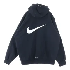 SUPREME (シュプリーム) 25SS ×NIKE Zip Up Hooded Sweatshirt ナイキ ジップアップフーデッドスウェットパーカー フーディー ブラック HF9633-010