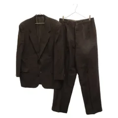 COMME des GARCONS HOMME DEUX (コムデギャルソン オムドゥ) 80S 89年製 ノッチドラペル 2B テーラードジャケット 2タック テーパードスラックスパンツ セットアップ ブラウン DP-95008Lのサムネイル