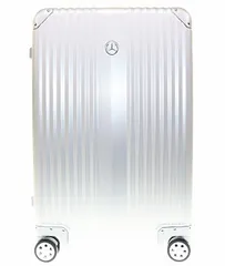 非売品　新品未使用メルセデスベンツ　オリジナルアルミスーツケース65L シルバー 専用】☆未使用☆メルセデスベンツ オリジナル アルミ スーツ
