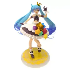 【中古】フィギュア 初音ミク バースデーフィギュア 2020～Pop idol ver.～ タイトーオンラインクレーンVer. 「キャラクター・ボーカル・シリーズ 01 初音ミク」 タイトーオンラインクレーン限定
