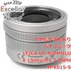 Panasonic ライカDG SUMMILUX 15mmF1.7
